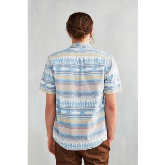 CPO Provisions Tribal Short Sleeve Button Down - Picture 3 of 6